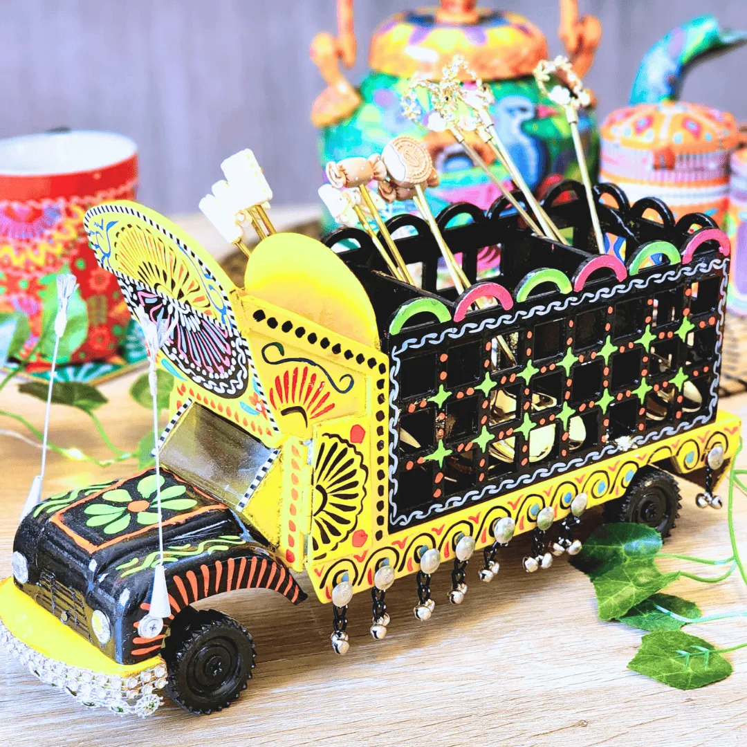 Stationary truck